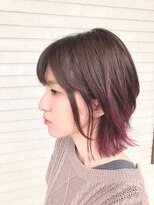 ヘアードットツミキ(HAIR.TSUMIKI) くすみパープル☆グラデーションカラー