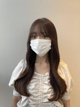 エイト ヘアサロン 渋谷本店(EIGHT) 韓国風ロングレイヤースタイル♪