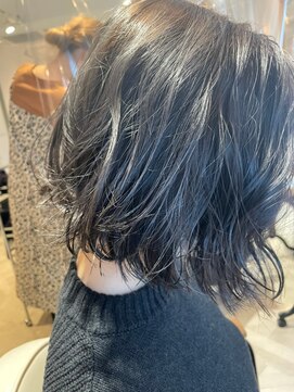 ナンバー エアロ 横浜(N° +aero) 爽やかツーブロック刈り上げ束感アップバング