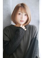 ディディエプラスエヌ(DIDIER +n)&nbsp;20代30代40代　ハイトーン艶々ボブ【守山】