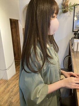 ロティー(loty) 《loty酒井美紀》ブリーチなし透明感カーキベージュ