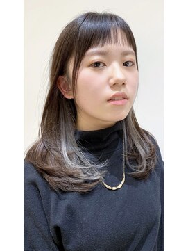 ミウミウヘア(miu miu hair) オン眉☆イヤリング☆silver☆