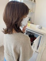 シロ 延岡店(SIRO)&nbsp;【大人外ハネミディアムボブ】宮崎延岡美容室SIROシロ