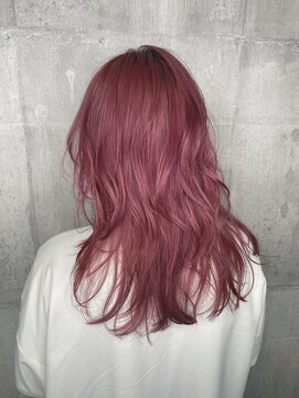 スターズ 渋谷(STARS) コーラルピンク×レイヤースタイル