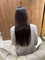 ネオリーブエクラ 上野御徒町店(Neolive eclat)&nbsp;髪質改善　ショコラストレート×チェリーブラウン×モード