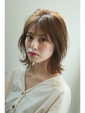ルーカ 恵比寿(LU-CA) ひし形 小顔 レイヤーミディアム
