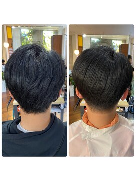 メロウ ヘア(mellow hair) メンズショート