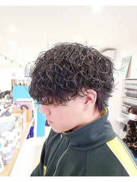 レジット メンズ ヘアサロン(LEGIT MEN's HAIR SALON) 波巻きパーマ