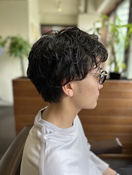 スープレックス ヘアーデザイン(SOUPREX HAIR DESIGN) 大人男性パーマスタイル　20代 30代 40代 50代 60代 髪質改善