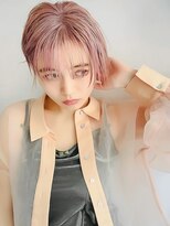 ノーチェ(noce)&nbsp;グレーベージュ/レイヤーロング/前髪パーマ/アッシュブラック