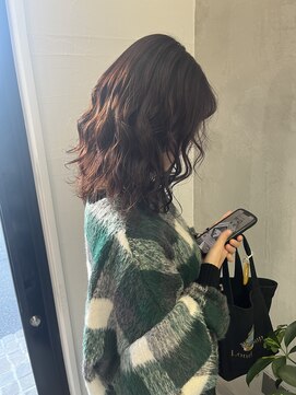 ロンドエニカ 大宮(Lond enika) レイヤーボブブリーチなしダブルカラーロング[大宮]