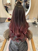 ベル 流山おおたかの森(BELLE)&nbsp;バレイヤージュ/ピンク/インスタ@revo_ishida[おおたかの森駅]