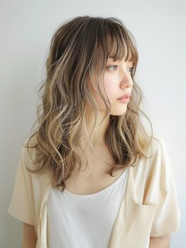 ヘアーサロン ミル(hair salon MiL)の写真/女性らしく、可愛らしい髪色を提案♪スタイリストが、一人一人に似合うカラーを提案します☆