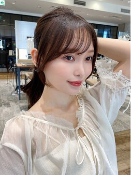 アフロート エル 大阪(AFLOAT L) イメチェン/ハッシュカット/フルバング/似合わせカット/韓国ヘア