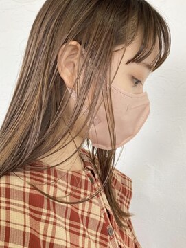 フレイムスヘアデザイン(FRAMES hair design) ナチュラルフロントストレート！