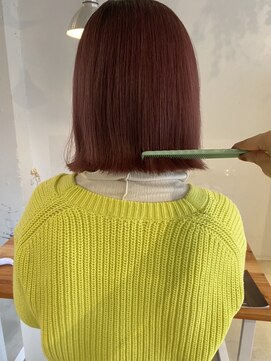 ジーナ 北千住ミルディス通り(Zina) 髪質改善*レッドブラウン【Zina北千住ミルディス通り】