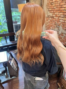 アンリ(Henri) 【かしむら】ブリーチ/ブリーチカラー/ケアブリーチ/暖色カラー