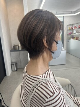 ヌードルバイコア(noodle by CoRe.gn) 白髪ぼかしハイライト