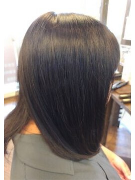 ツヤイロ 島田店 40代50代ショートボブウルフカットボブウルフ韓国ネビージュ