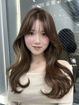 ユニ 原宿(uni)&nbsp;【YUKI】韓国レイヤーカット/くびれヘア/顔まわりカット