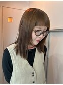 ブリーチなしベージュ