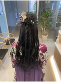 【自由が丘】卒業式袴ヘア