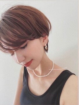 ペネロープ(Penelope) 【新宿】丸みショートイルミナカラー20代30代40代似合わせカット