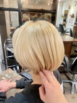 クロード モネ 吉祥寺店(Claude MONET)&nbsp;〈江戸桃海〉ミルクティーベージュ/ハイトーン/wカラー