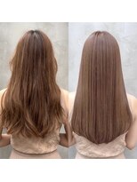 レイリー 原宿 表参道(Rayreee) 透明感ベージュ/収まり◎/髪質改善カラー