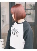 ボブ×レッドブラウン