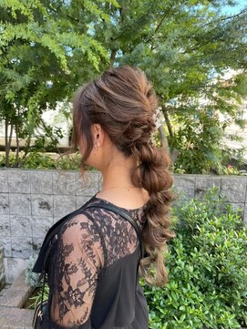 アクアマリン8810 ハチハチイチゼロ(AQUA MARINE 8810) アンブレラカラー/こなれミディ/イメチェン/前髪/北習志野