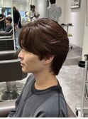 毛流れフェザーパーマ