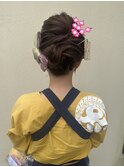 祭りヘア