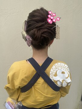 ラフ バイ へアーフリーティー(Laf by Hair freety) 祭りヘア