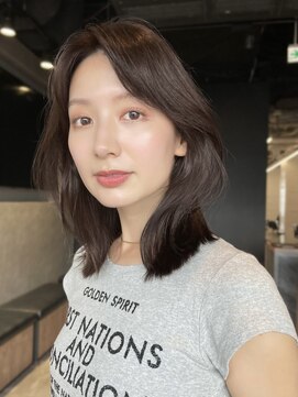 ガーデントウキョウ(GARDEN Tokyo) ミディアム/レイヤー/前髪あり/ハイライト/髪質改善