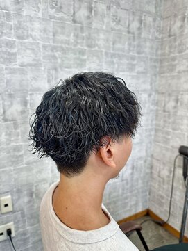 ダブ(DAB) 【メンズパーマ】波巻きスパイラル 栃木 宇都宮 鹿沼 日光 小山