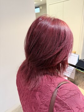 デバイス バイ フレイムス 越谷(DEVICE by Frames) ウルフ ボルドー カシス ダブルカラー