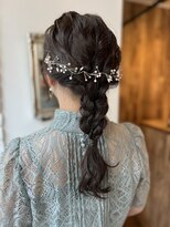 ジーナ 福岡天神(Zina)&nbsp;結婚式＊ヘアセット・あみおろし【Zina福岡天神】