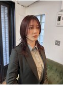 ブリーチなしレッド×シャギシャギハイレイヤー！