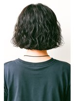 ラレイ ハラジュク(Lalei harajuku)&nbsp;原宿ショートボブパーマスパイラルパーマ30代女性40代女性パーマ