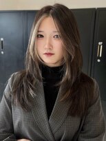 シェイト レイヤーカット 天神(ciate)&nbsp;レイヤーカット/インナーカラー/ダブルカラー/ベージュ/天神