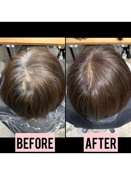 アルトル 池袋2nd(altru) 白髪染めから白髪ぼかしへの移行