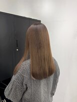 ディジョン(Dijon) 韓国顔まわりレイヤーカットグレージュオリーブベージュブラウン