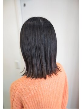 yoyo hanare ヘッドスパ×髪質改善 【3月上旬 OPEN(予定)】 切りっぱなしロブスタイル