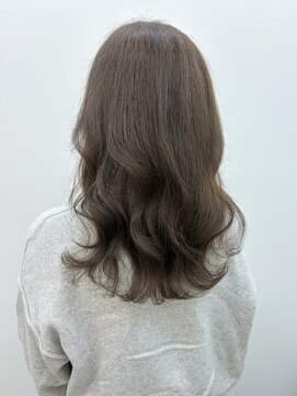 アニー 松戸(ANNI) ピンクベージュ/ニュアンスパーマ/イメチェンヘアスタイル/松戸