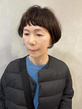 ラトリエコンタン(L´atelier Content) 【content Yumi】前髪ミニボブ