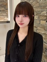 ザザ ZA/ZA 神楽坂&nbsp;パツっとワイドバング＆艶ヘア