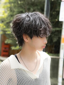 アルファ 新宿(alpha) ツーブロックショート/韓国風マッシュ/フリックパーマ