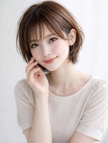 リリアーナ(LILIANA)&nbsp;池袋 くびれショート 大人ショート フレンチバング アッシュ