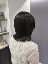エレノア アネックス銀座(Eleanor)&nbsp;【憧れの艶髪】透明感アッシュ×タイトな外ハネボブ